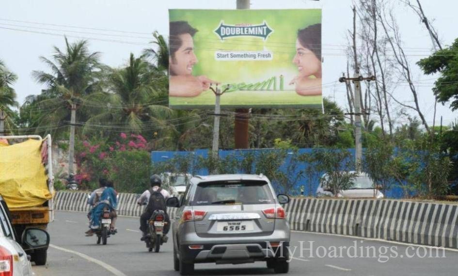 Hoardings on ECR MGM Dizee World in Chennai, Hoardings Company in Chennai, Flex Banner